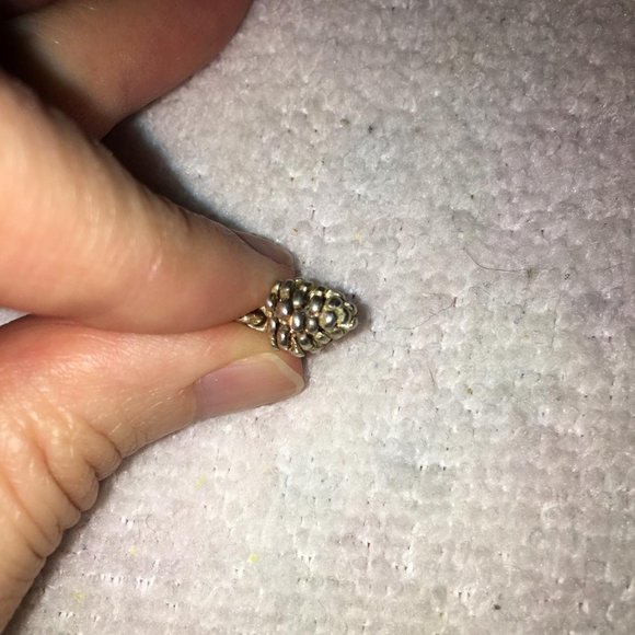 Sterling Silver Pinecone Pendant - Picture 6 of 16